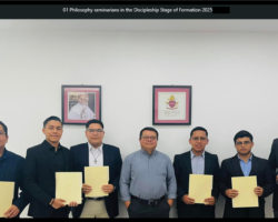 Philosophy seminarians in the Discipleship Stage of Formation 2025