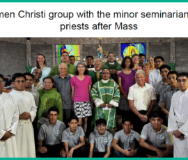 8/2025 Lumen Christi Tourist with minor seminarians and priests