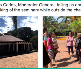 8/2025 Fr. Luis Carlos discusses - work at the seminar
