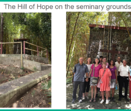 8/2025 MFM Hill of Hope on seminary grounds