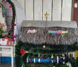 2025 Peru - The Nativity scene in our mission of Intuto