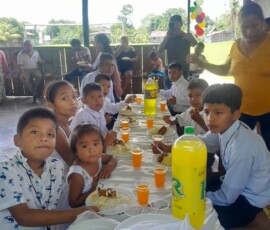 2025 Peru - With the children of the mission.