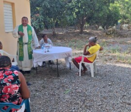 Several communities within these parishes still lack a church building in which to celebrate the Holy Eucharist, yet this situation does not hinder our missionary work.